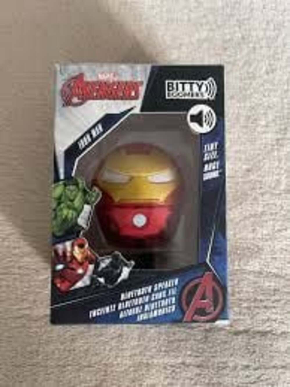 Bitty Boomers Marvel Avengers Iron Man 2"‎ Portable Bluetooth Speaker